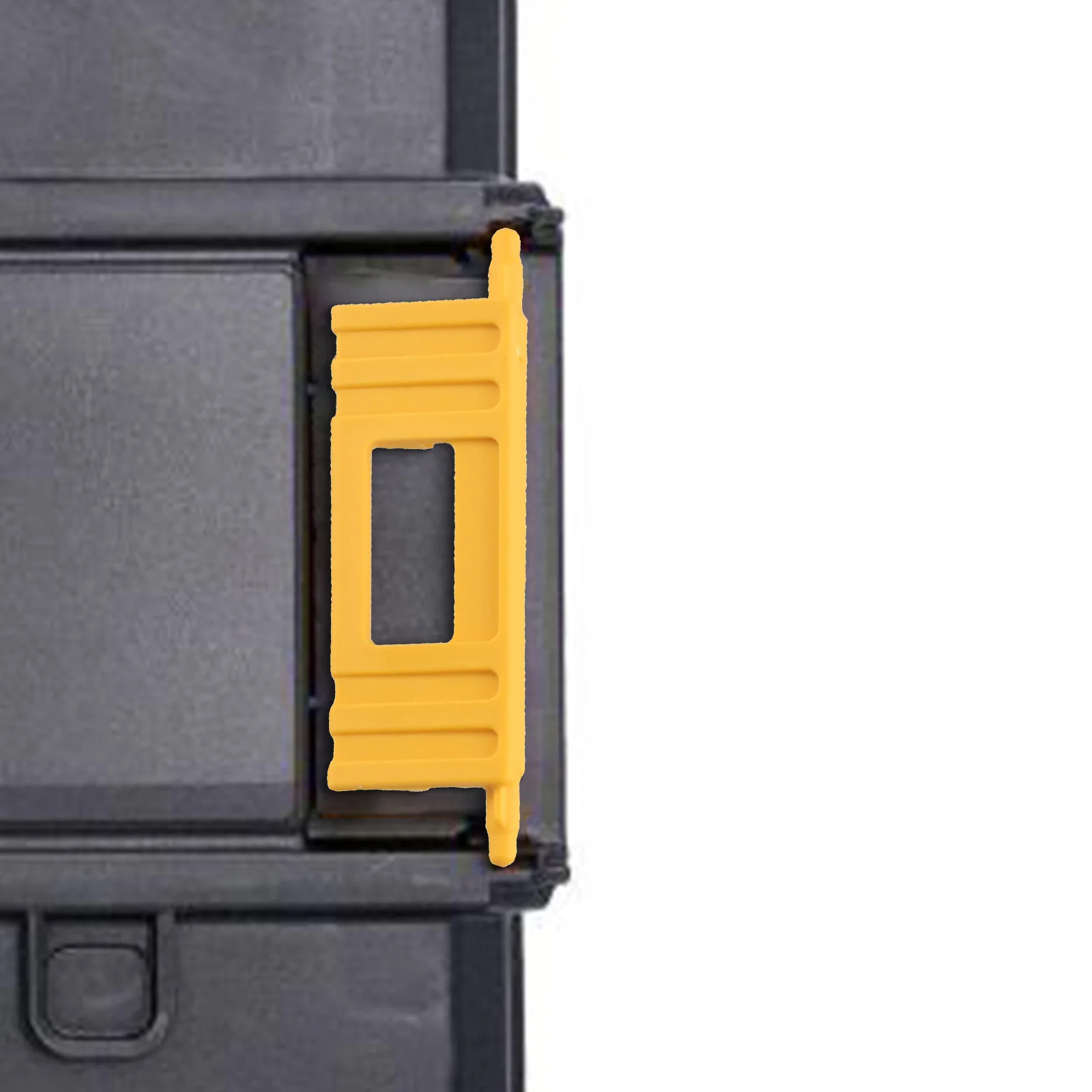 TOUGHSYSTEM Latch Interlocking Tool Box Latch Tool Box Repair Interlocking Latch Tool Box Replacement Part Yellow as Picture