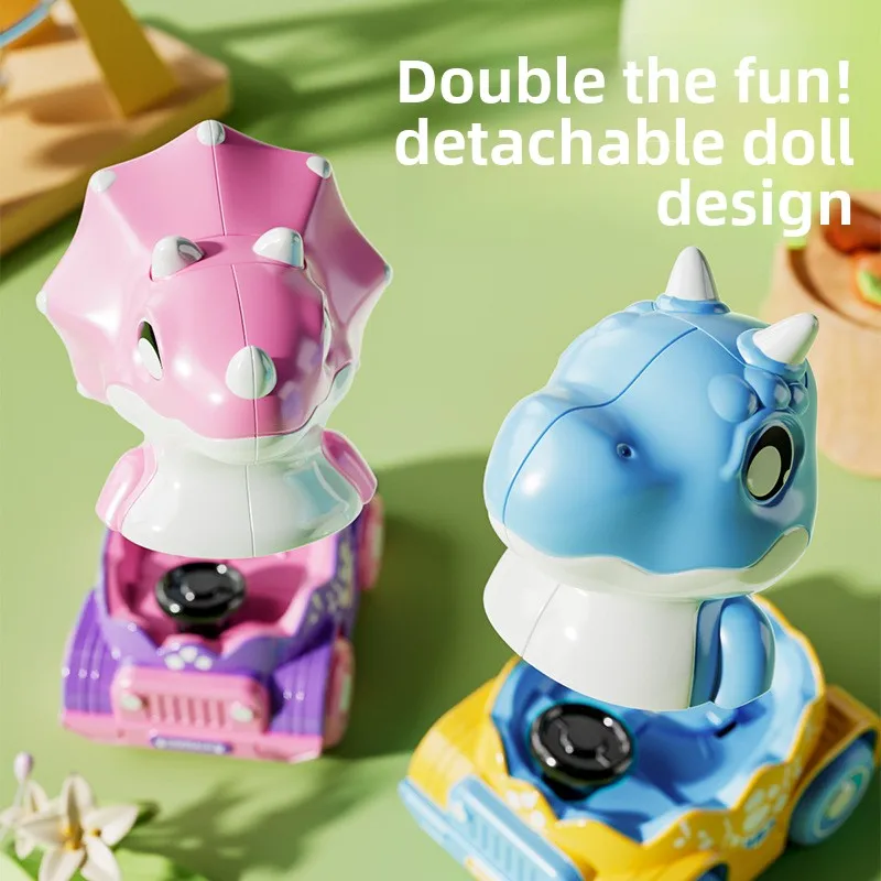 سيارات الديناصورات بالقصور الذاتي الشهيرة: هدايا مثالية للأطفال، هدايا صغيرة إبداعية، ألعاب عيد الميلاد والألعاب الصغيرة #2