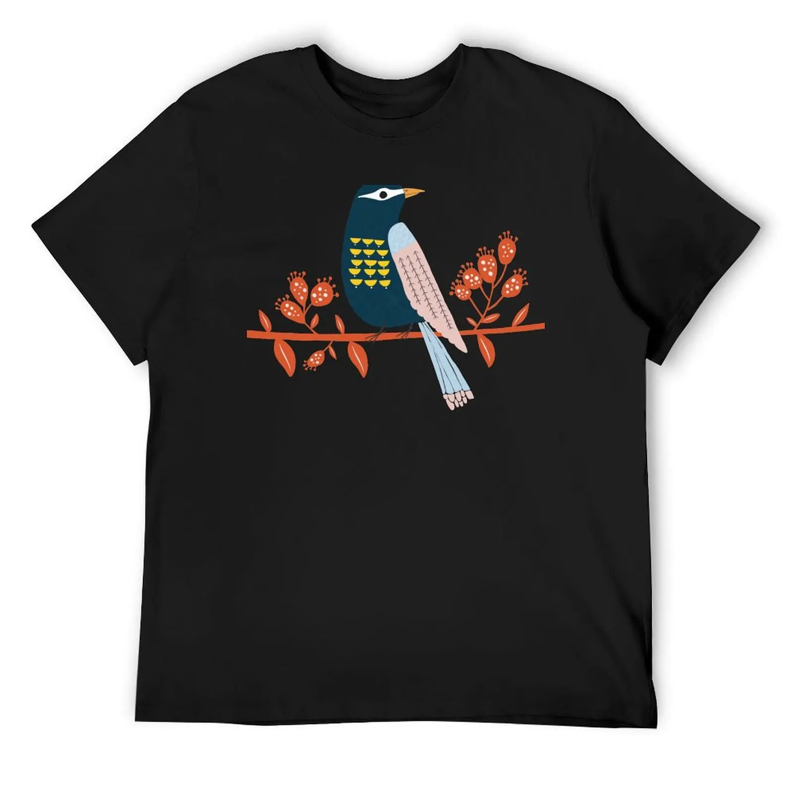 

Observing Birdie T-Shirt blanks affliction shirts blue lock customizeds slim fit t shirts for men