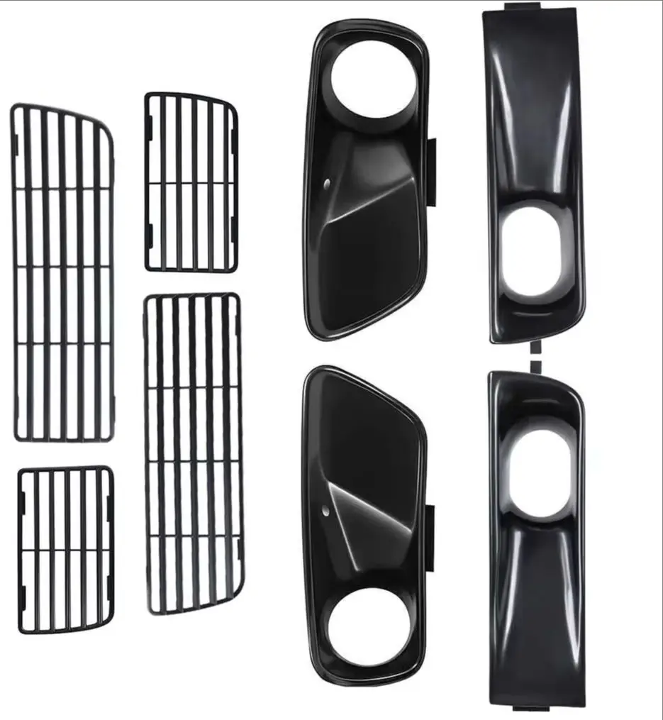 

Высокопроизводительные верхние и нижние воздухозаборники, отражатели, индикаторы, решетки радиатора (8 шт.) для бампера EURO VW MK3 Golf GTI VR6