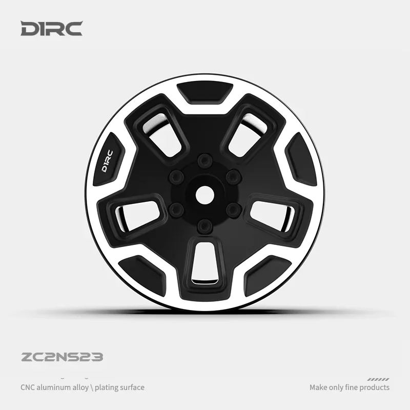 D1RC 2,2-calowe koło symulacyjne ze stopu aluminium odpowiednie do samochodu wspinaczkowego CTRX4 TRX6 AXIAL SCX10 trzeciej generacji (ZC2NS23)