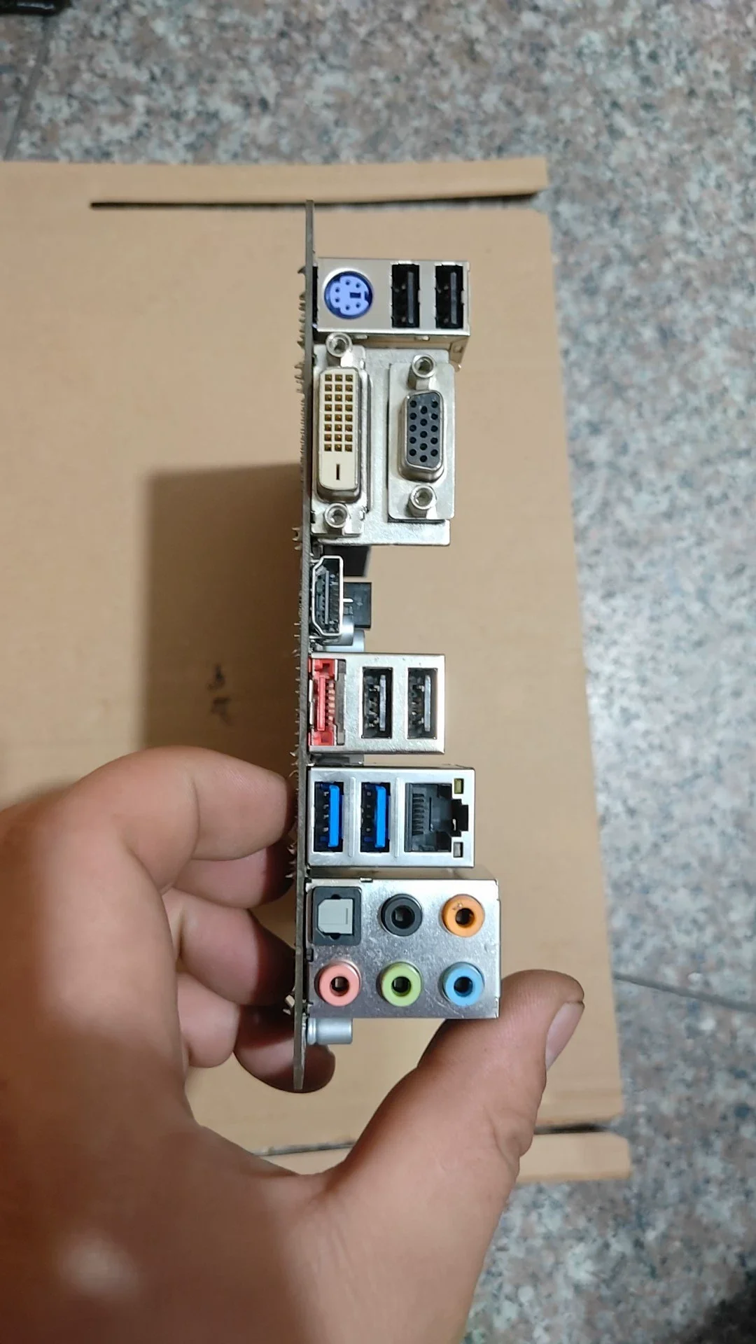 For ASRock B75M-ITX Desktop Motherboard LGA 1155 DDR3 B75 VGA DVI HDMI Mainboard 100% Tested OK Fully Work Free Shipping