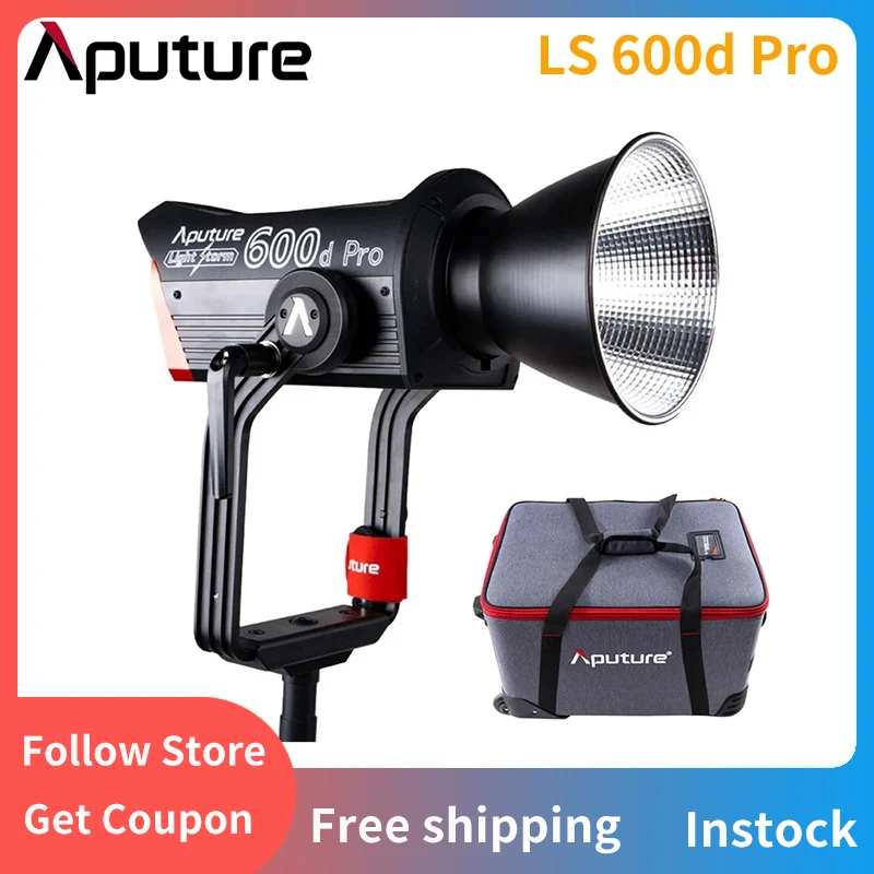 

Aputure LS 600d/Pro 5600K 600W Storm Professional Video Light LED Lighting Daylight App Control for Photography Movie Shooting