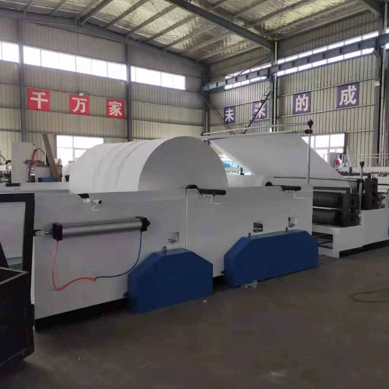 Toilet Tissue Paper Making Machine Fully Automatic Toilet Tissue Roll Paper Production Line