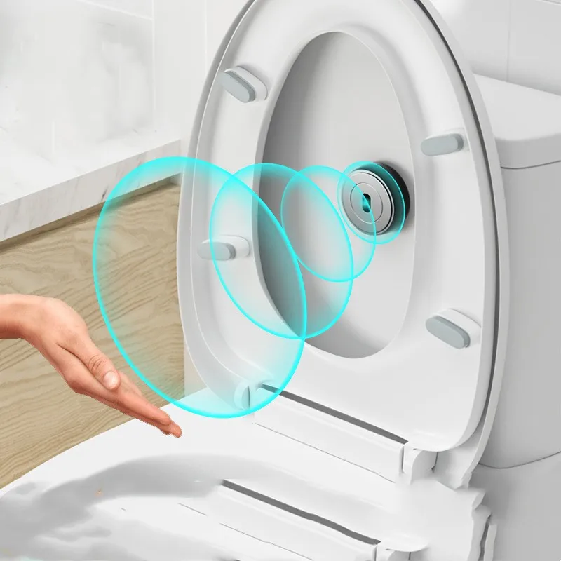 Akcesoria łazienkowe Nakładka na deskę sedesową Bezprzewodowy inteligentny przycisk toaletowy Automatyczny czujnik spłukiwania Bidet Sprzęt gospodarstwa domowego