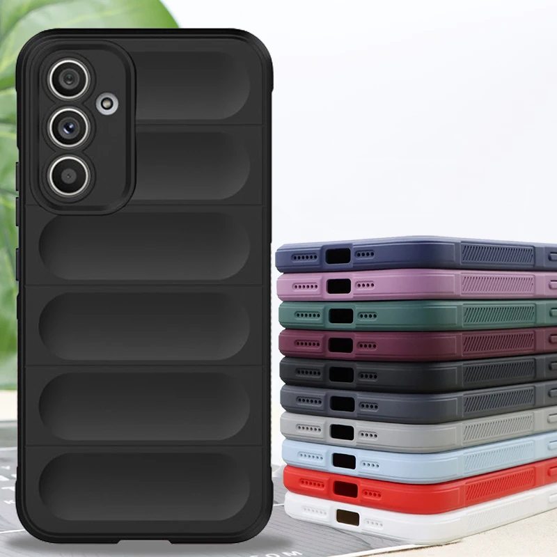 Para samsung galaxy a54 5g caso samsung galaxy a04e a04s a14 a34 a55 5g capa à prova de choque silicone telefone capa traseira samsung a54 5g