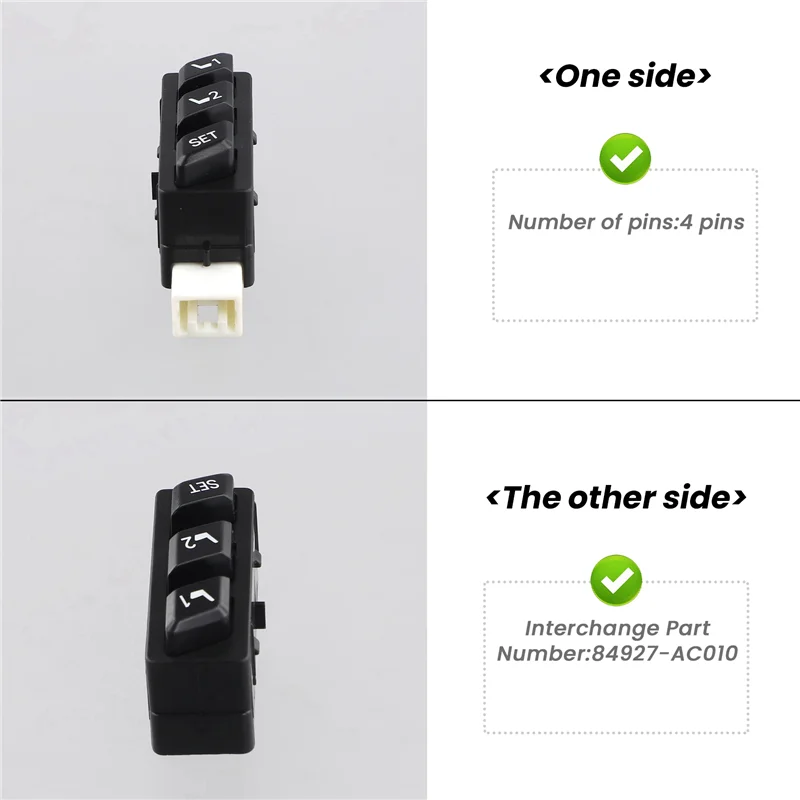 

A80X-Position Detection Sensor 15A897 84927-AC010 For Honda Accord Coupe 2013-2015 Power Seat Adjustment Switch