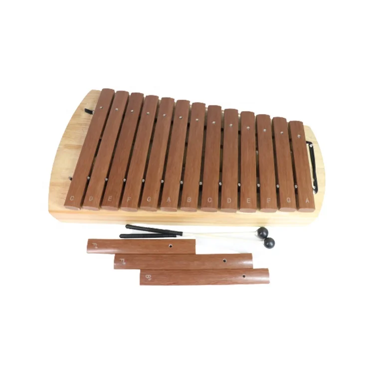 Hooqu إكسيليفون الصين العرض لعبة البيانو الصغيرة الطفل الموسيقى إكسيليفون خشبي السعر المنخفض