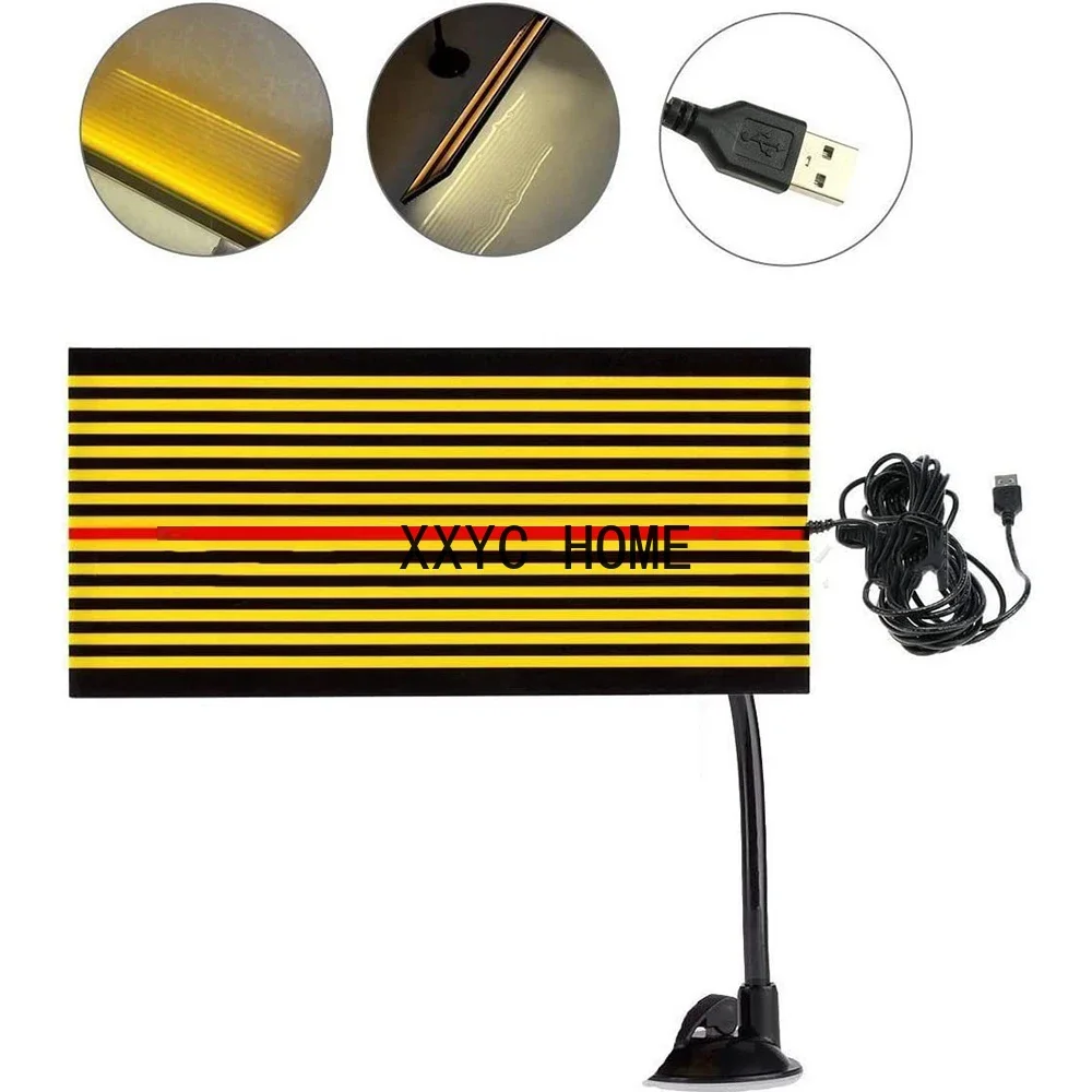 for WOYO PDR007 Car Dent Repair Tools Wire Board Hail Pit Suction Cup Dent Repairer Leveling Reflective PDR LED Light Line Board