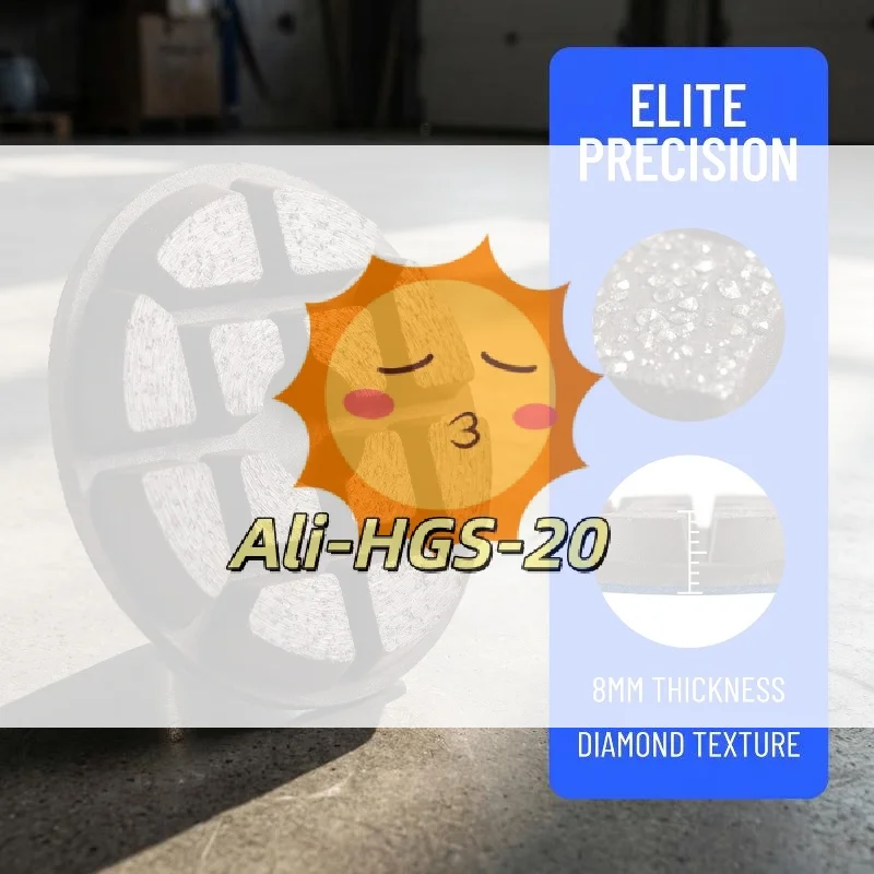 

3" 80mm Diamond Resin Bond Polishing Pad–Thicker Design for Grinding&Renewing Marble,Granite,Stone&Concrete Floors, Heavy Duty