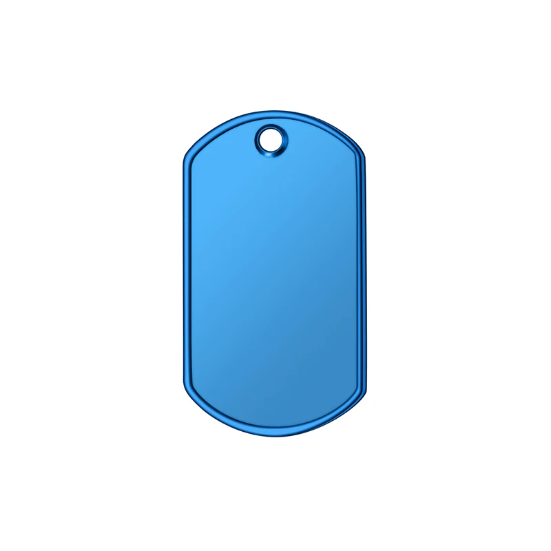 STLFS الفولاذ المقاوم للصدأ التسامي مخصص اسم علامة الكلب المعدنية ، شعار معدني معرف علامة اسم الكلب ، علامة معرف الكلب #5