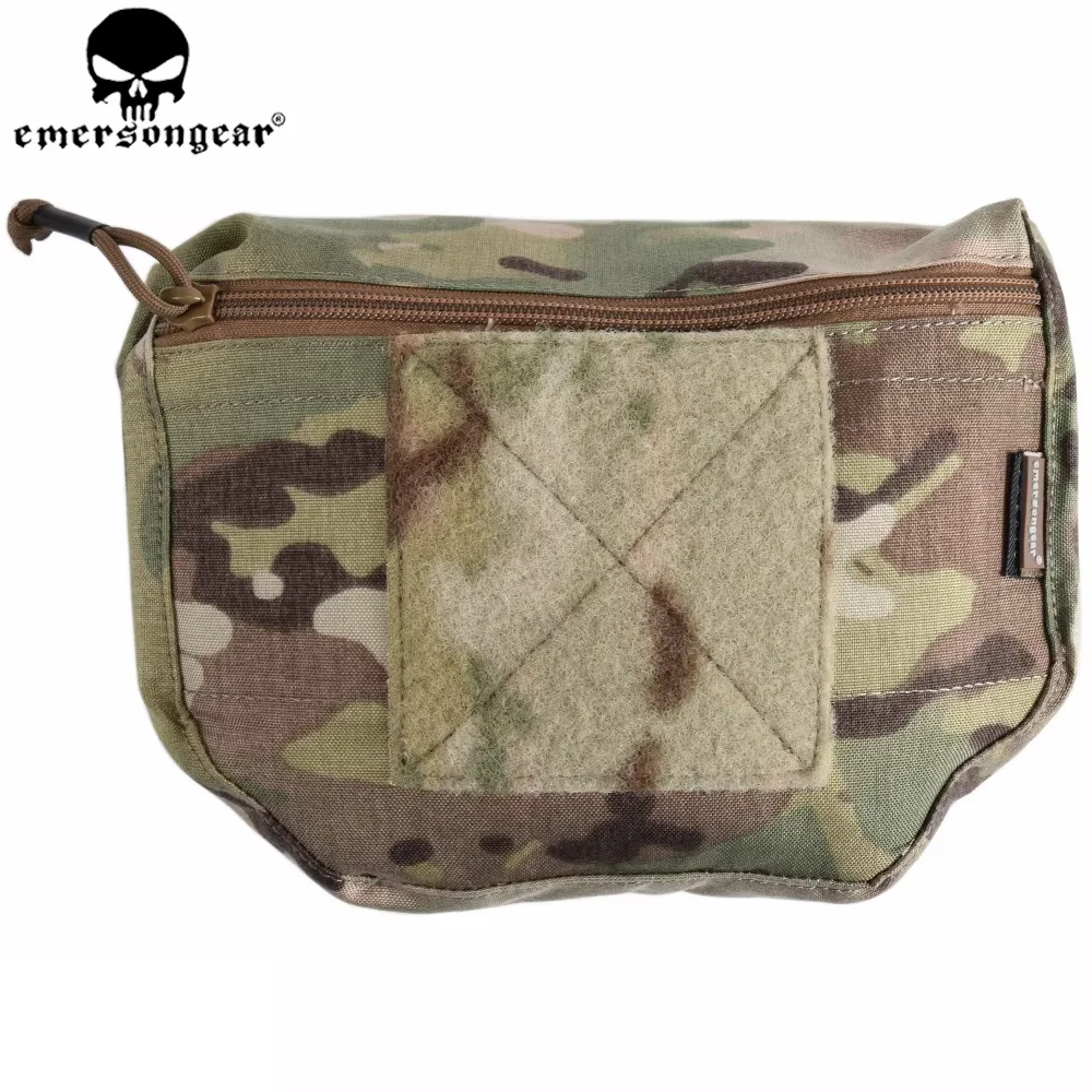 EMERSONGEAR Armor Carrier Drop Pouch AVS JPC CPC Tactische Dump Pouch Airsoft Plaat Carrier Bag Tool Pouch Multicam EM9283