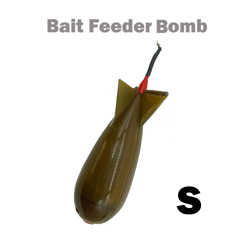 TOLU Fishing Rocket Feeder Large Small Spod Bomb Float Lure Bait Holder 2 Size Pellet Rockets Feeders Position Gear Accessories image 3