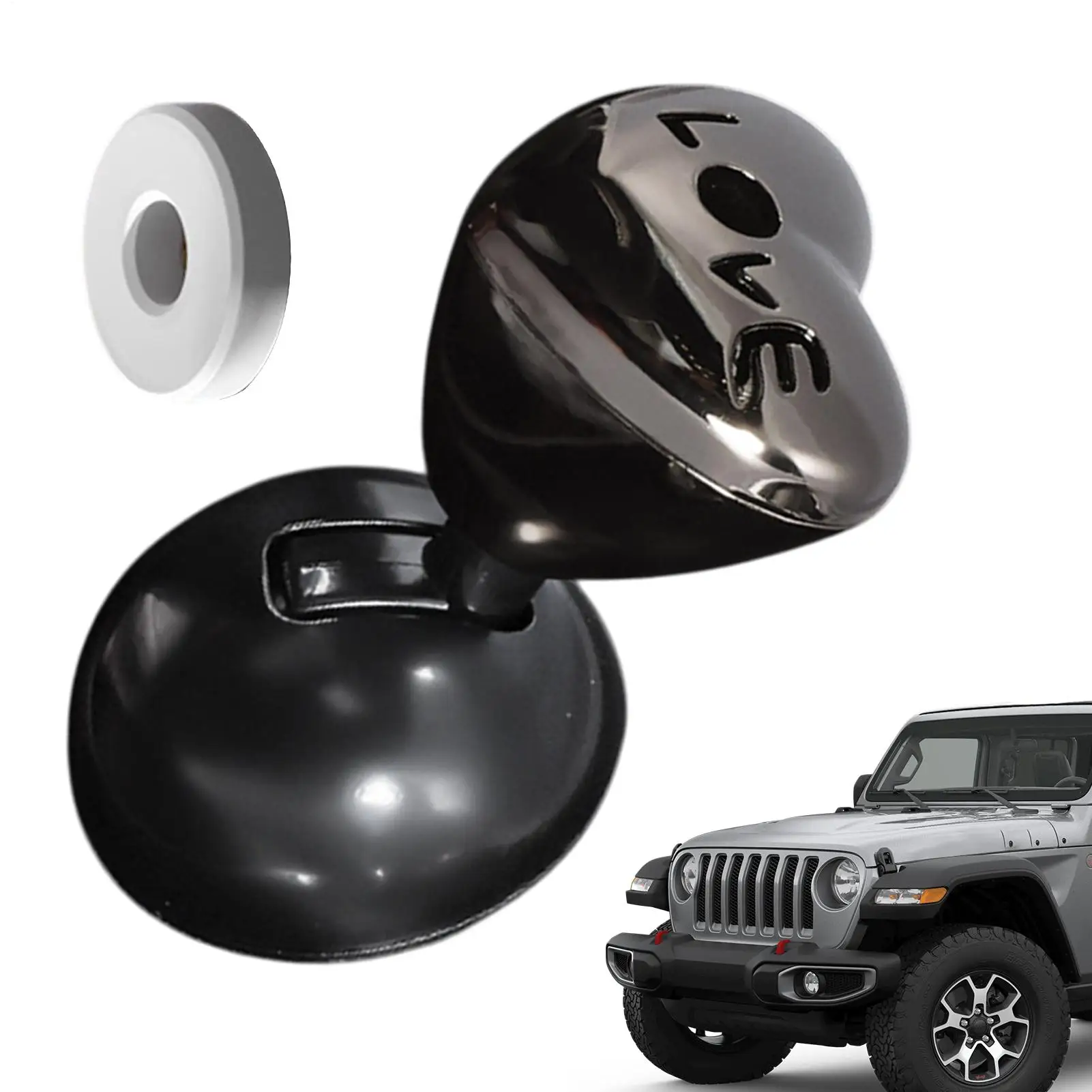 زر بدء الروك عصا التحكم في السيارة، غطاء زر التشغيل، جزء الروك مع على شكل قلب لترقيات تحويل الإشعال سهلة