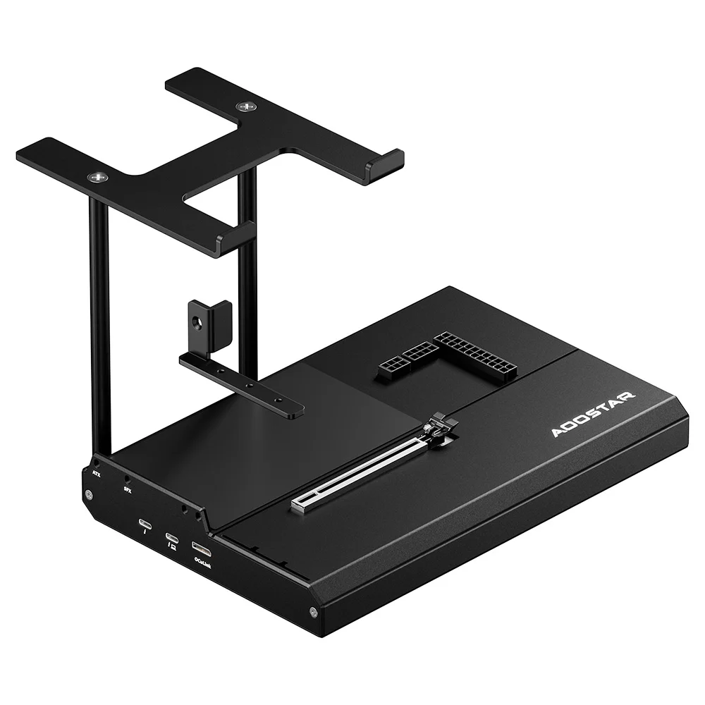 AOOSTAR EG02 EGPU-Dock, Oculink (PCIe 4.0 X4) + 2*Thunderbolt 5-Schnittstelle, unterstützt ATX/SFX-Netzteil