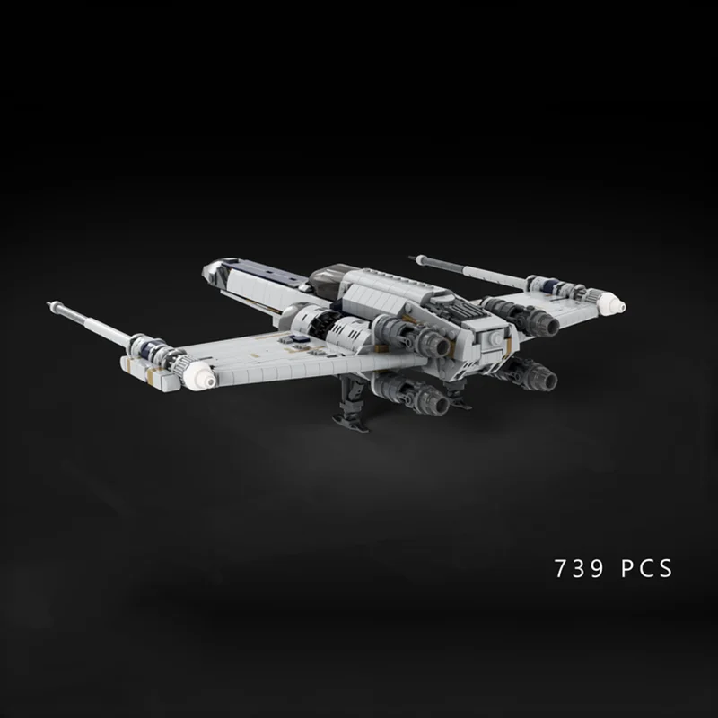 MOC Movie Creativity Warplane Model Z-95 Headhunter Starfighter Fighter Building Blocks DIY Toy Brick Children\'s Birthday Gift