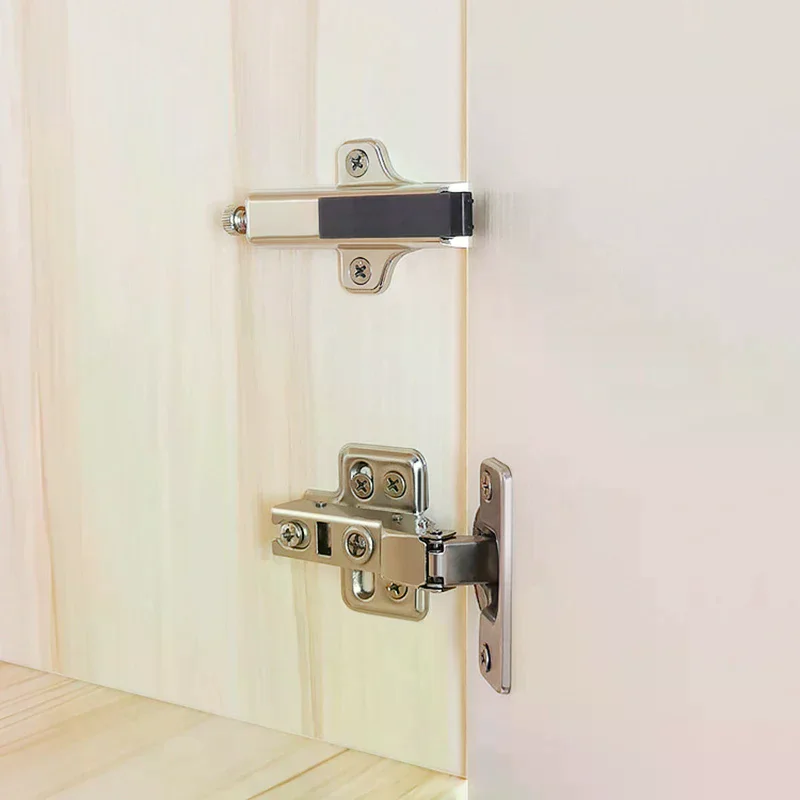 Alloy Door Damper Buffer Hardware Kitchen Cabinet Mute Door Bumper Cabinet Door Closing Shock Absorber Zinc