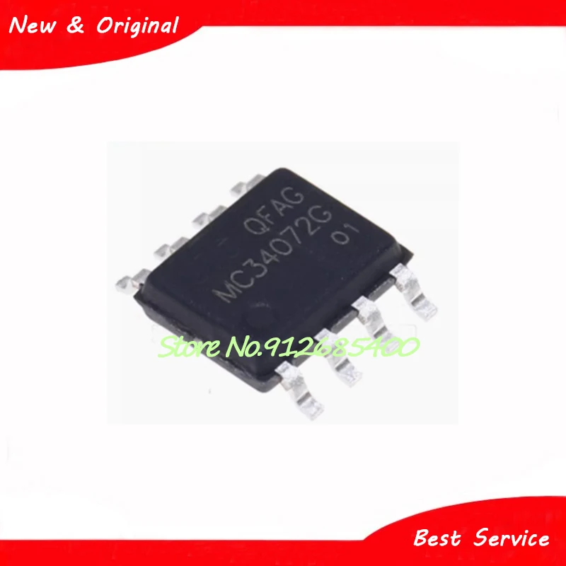 10 sztuk/partia MC34072G-S08-R MC34072G SOP8 Nowe i oryginalne w magazynie
