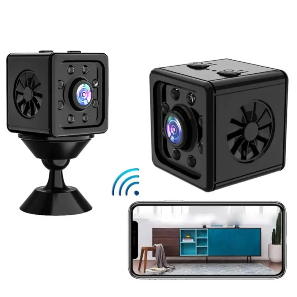 WiFi Camera Smart Home Indoor, Wireless IP Surveillance Camera, Full Color Night Vision CCTV Surveillance Network Camera