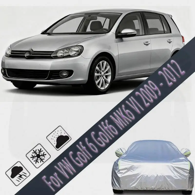 

For VW Golf 6 Outdoor Protection Waterproof Dustproof Sunshade for VW Golf 6 Car Covers