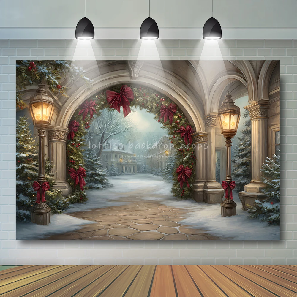 Снежная рождественская арка, флисовые фоны для детей и взрослых, реквизит для фотосессии, декор для фотосессии, рождественские елки, снежная дорожка, фоны