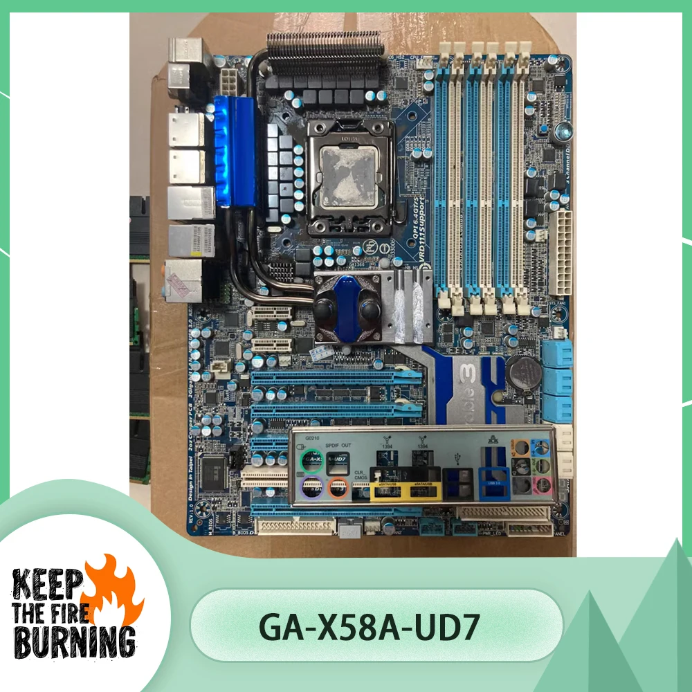 

X58A-UD7 For Gig-abyte Motherboard LGA1366 GA-X58A-UD7