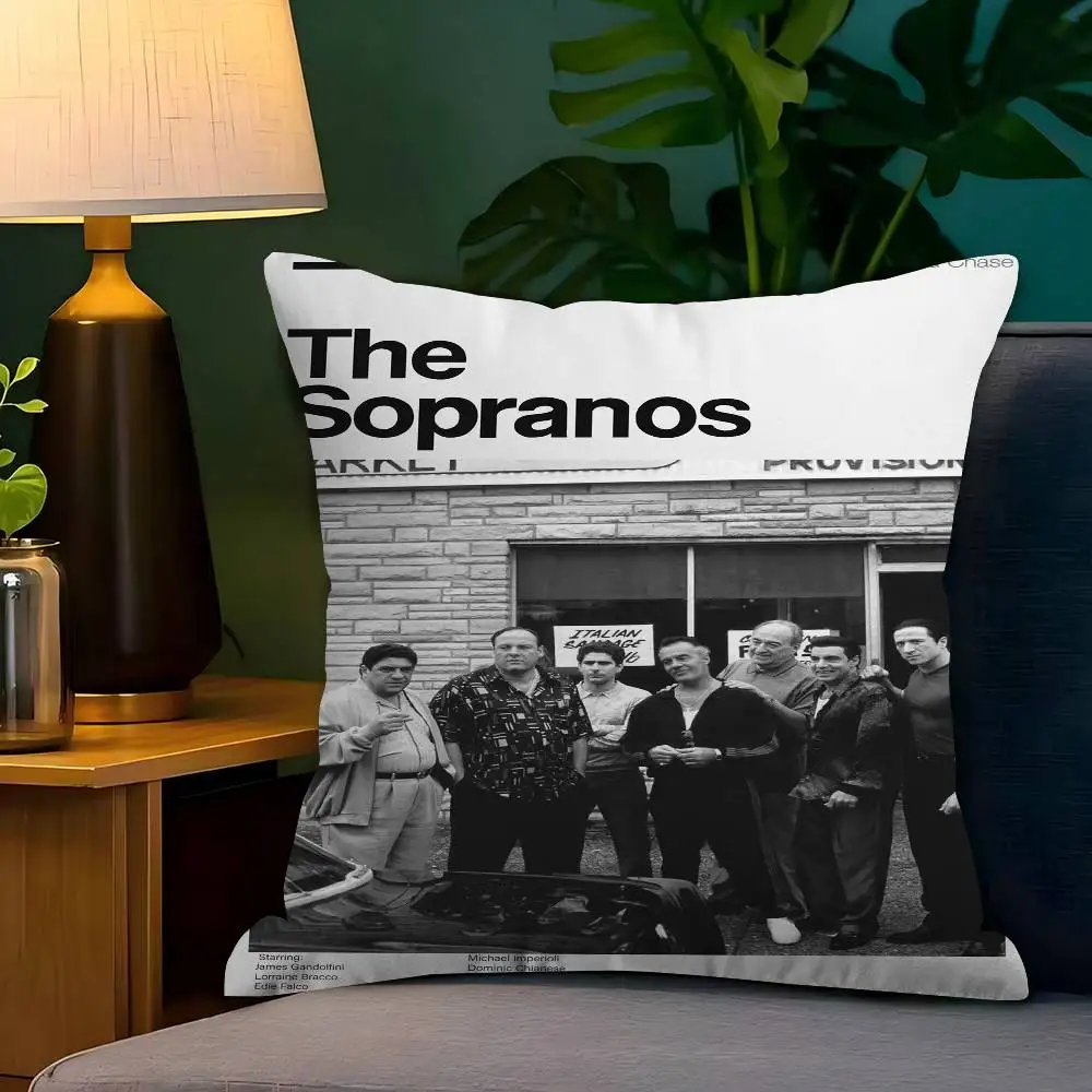 

Classic Movie TV Series The Sopranos Pillow Cushion Cover Pillowcase Living Room Sofa Home Decor Customized