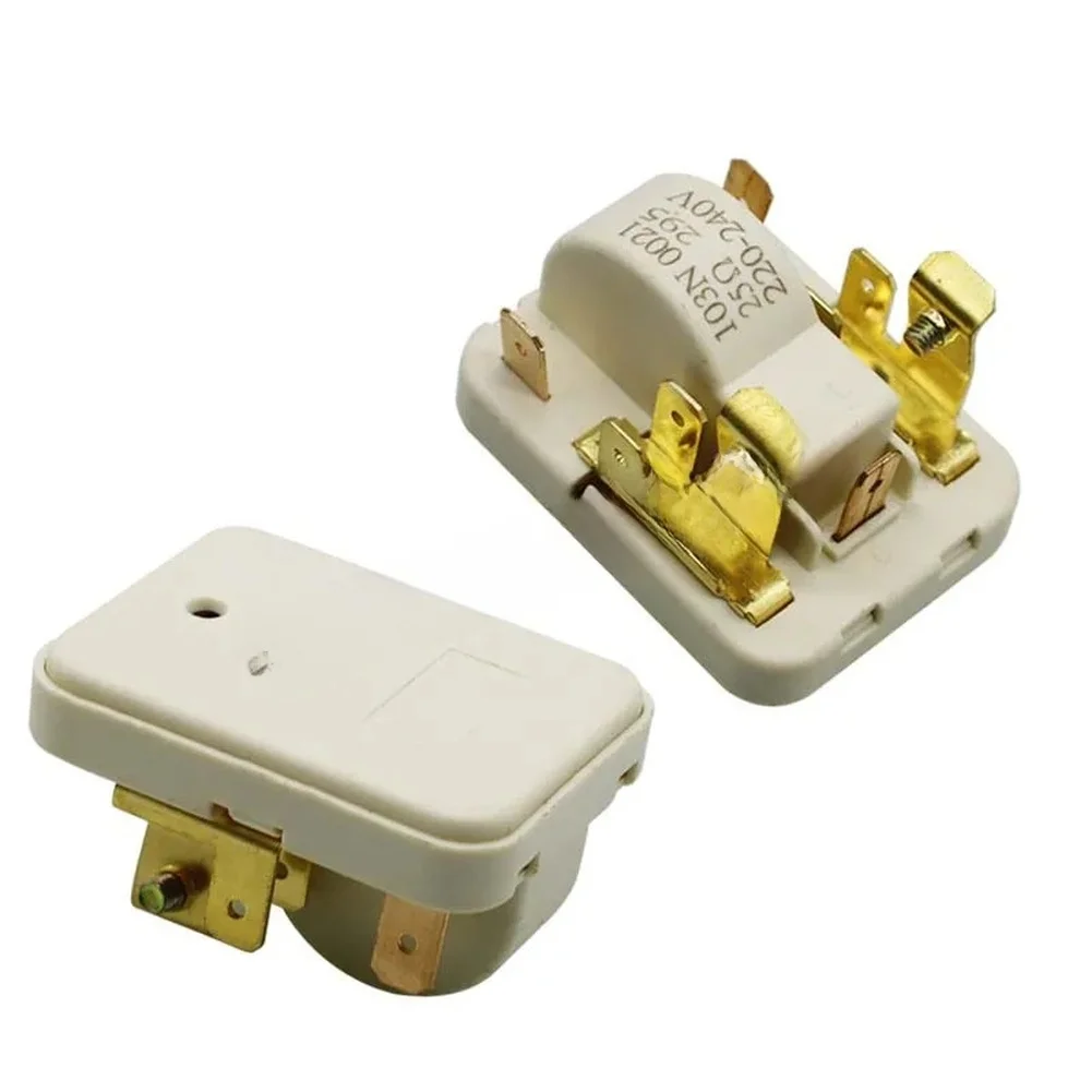 Refrigerator Compressor PTC Starter 103N 0021 220 240V Overload Protection Relay for Home Fridges Freezers Coolers