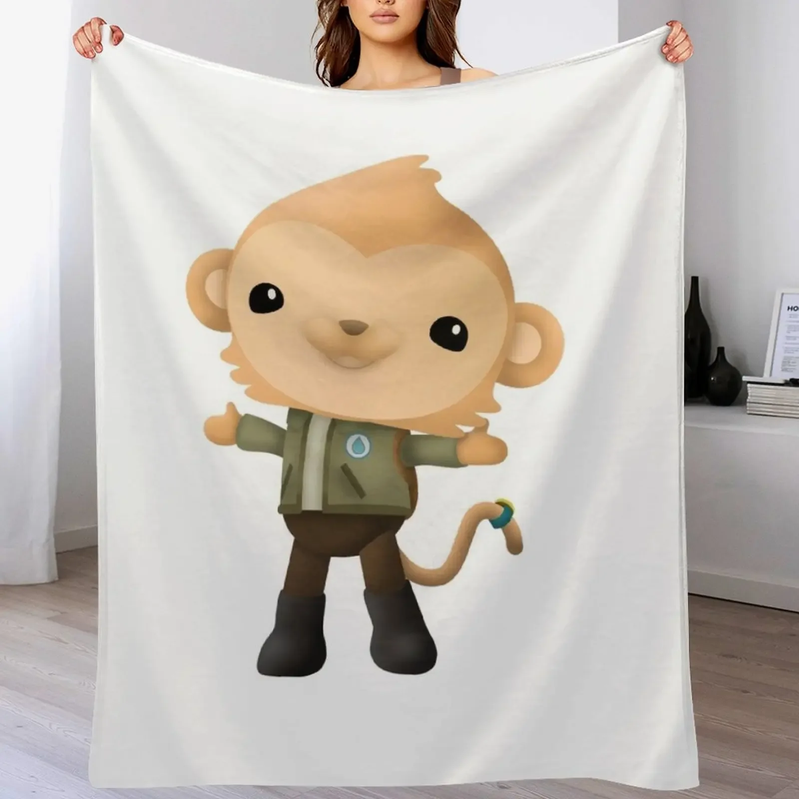 Octonaut Paani Throw Blanket Stylish Decor Blanket Gift for Friends Roommate