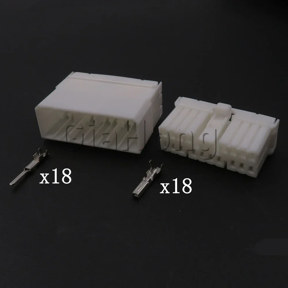 1 Set 18 Ways 173853-1 AC Assembly Car Engine Wire Connector Auto Parts Automotive Wiring Socket with Wires 174935-1
