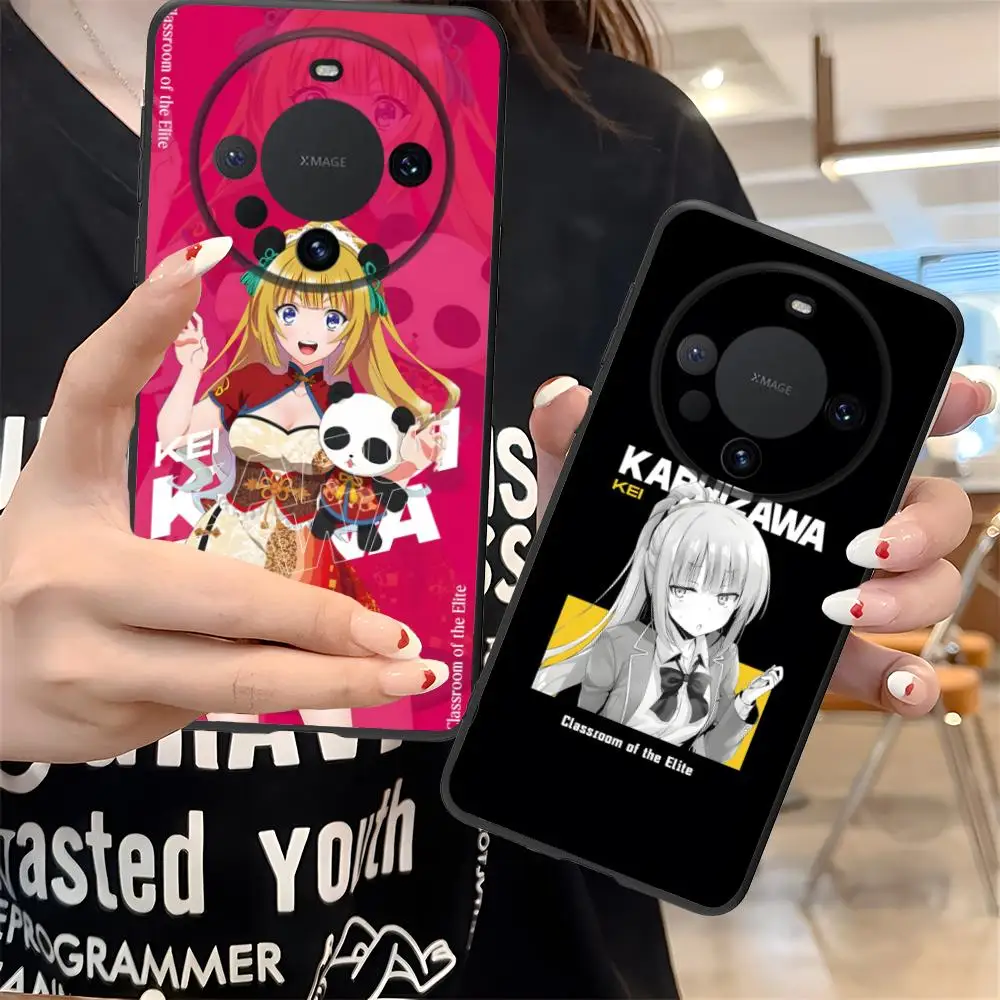 

Чехол для телефона Classroom Elite Karuizawa Kei для Huawei Mate 60 50 40 30 20 10 Pro Plus Lite E 5G, черный, мобильные телефоны, довольно