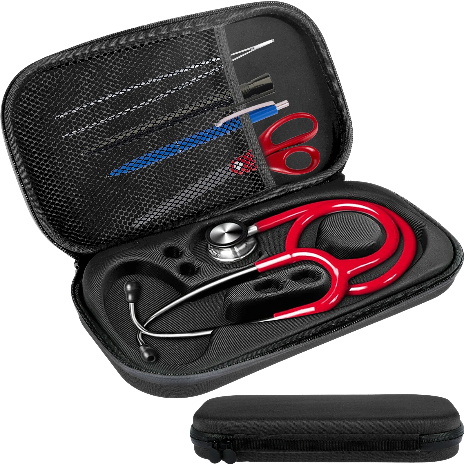 Stethoscope Case Shockproof Stethoscope Bag Travel Portable Stethoscope Carrying Case Lightweight Storage Bag for Nurses Doctors