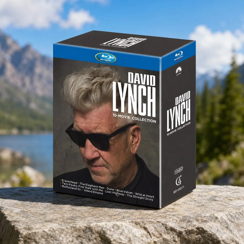 BD Blu-ray High-Definition Thriller Movies David Lynch Classic Film Collection 10-Disc Box Set