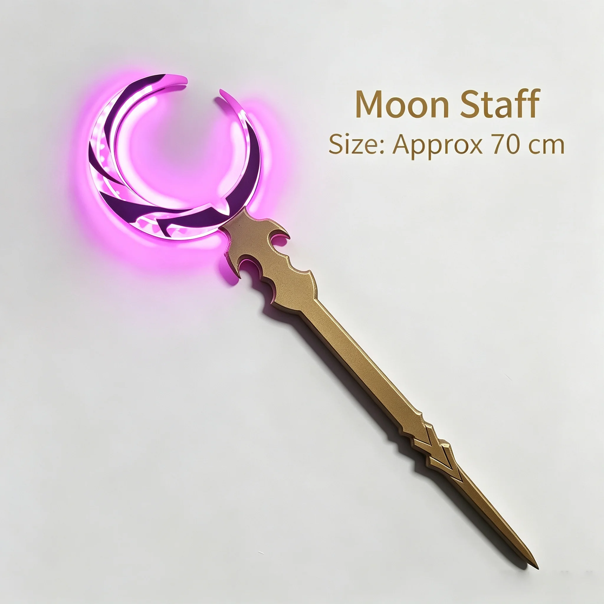 Flame Reaver Cos Luminous Sword And Moon Cane Weapons Honkai Star Rail Phainon Cosplay Halloween Comic Exhibition Costume Props 6