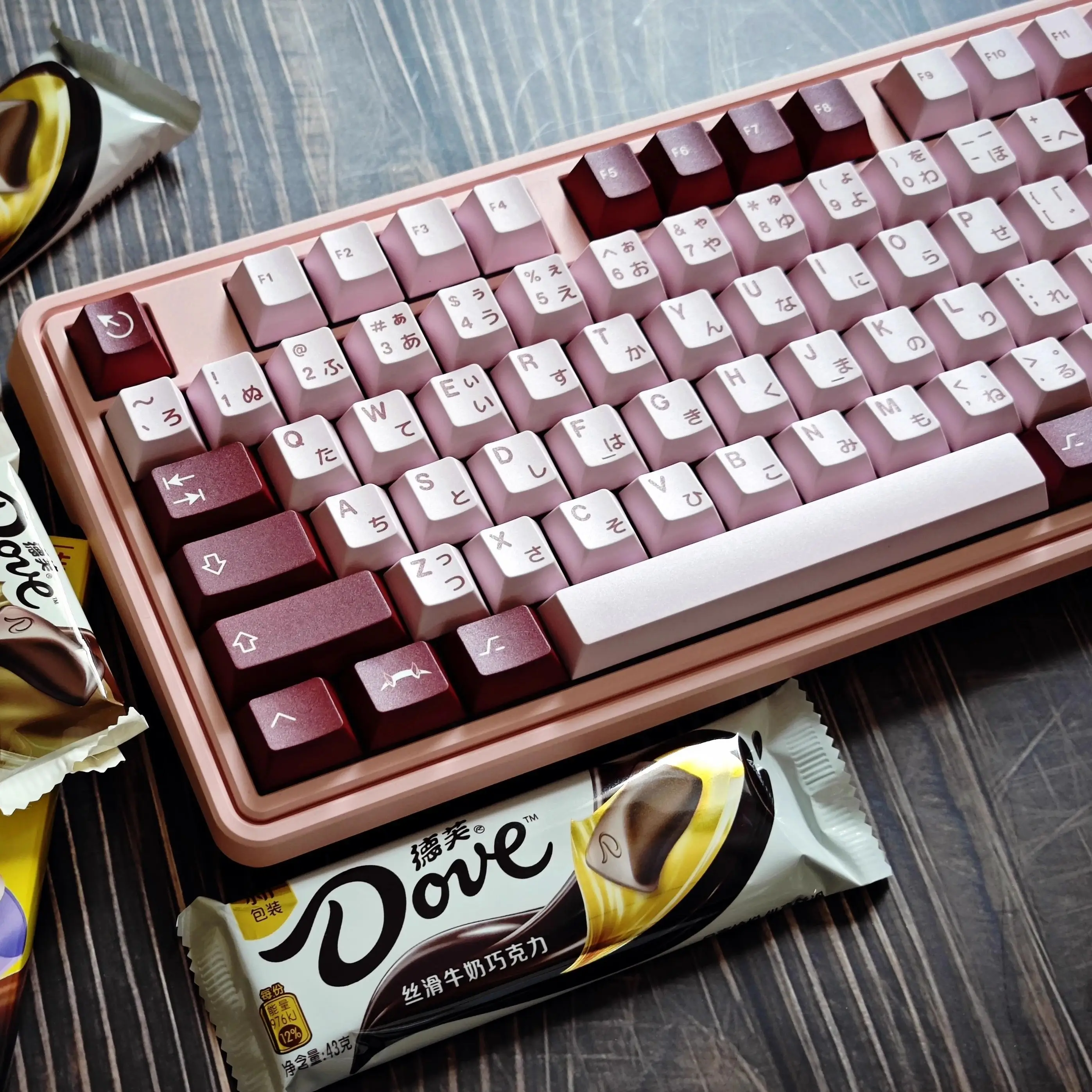 PBT-メカニカルキーボード用キーキャップ,昇華型,MXスイッチ,チェリープロファイルの完全なセット