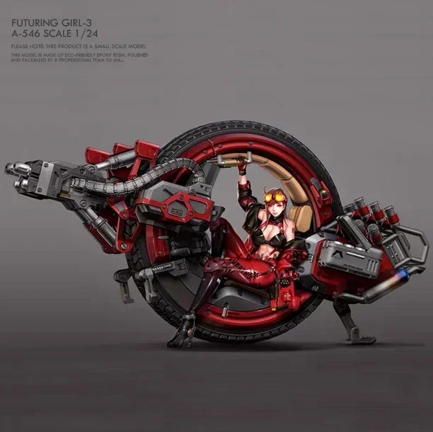 

1/24 Resin model kit self-assembly and coloring A-546