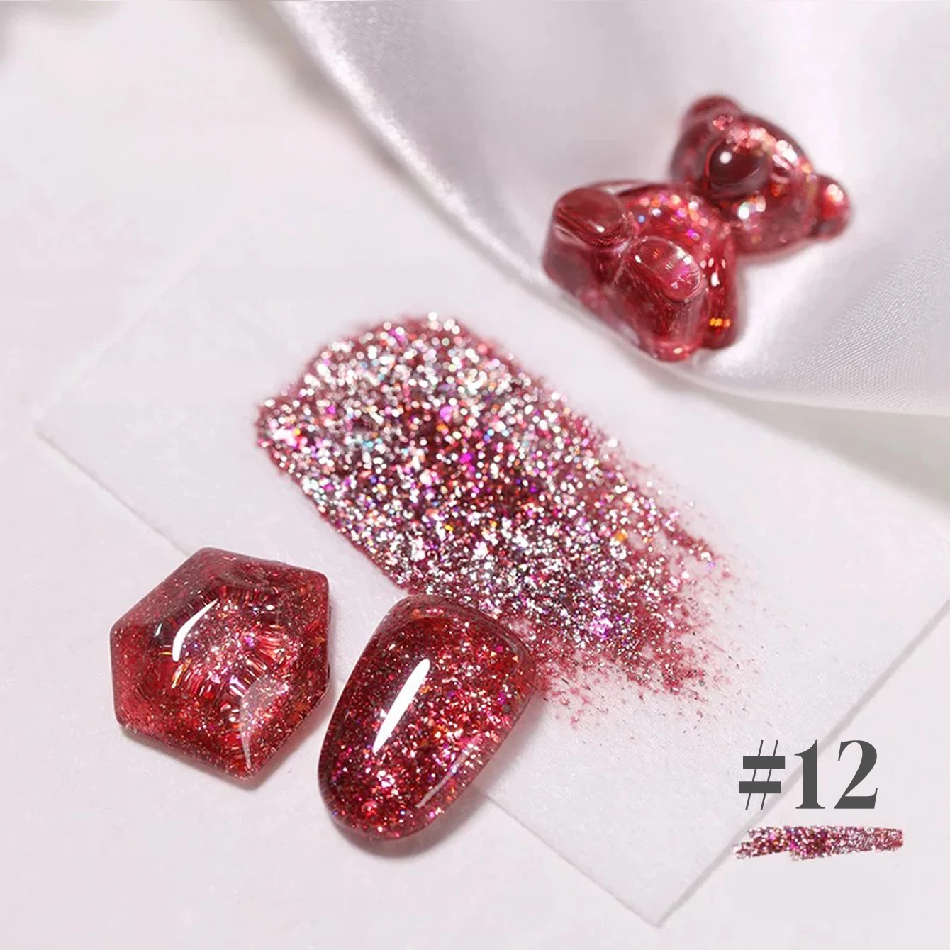 MIANEL 12ML automne lourd paillettes Gel vernis à ongles 12 couleurs 2025 nouveau brillant vernis à ongles Nail Art Salon utiliser ongles bleus ongles rouges