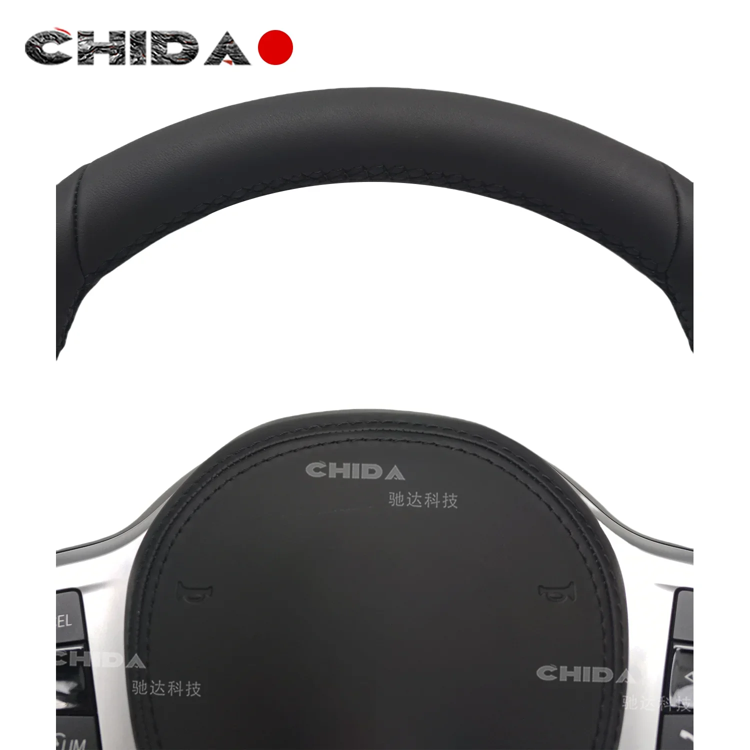 عجلة قيادة جلدية مخيطة يدويًا لسيارات BMW 3 Series 2 Series M3 M4 G80 F90 G15 G20 G30 G38 E90 F30 X3 X4 X5 X6 G-CLASS