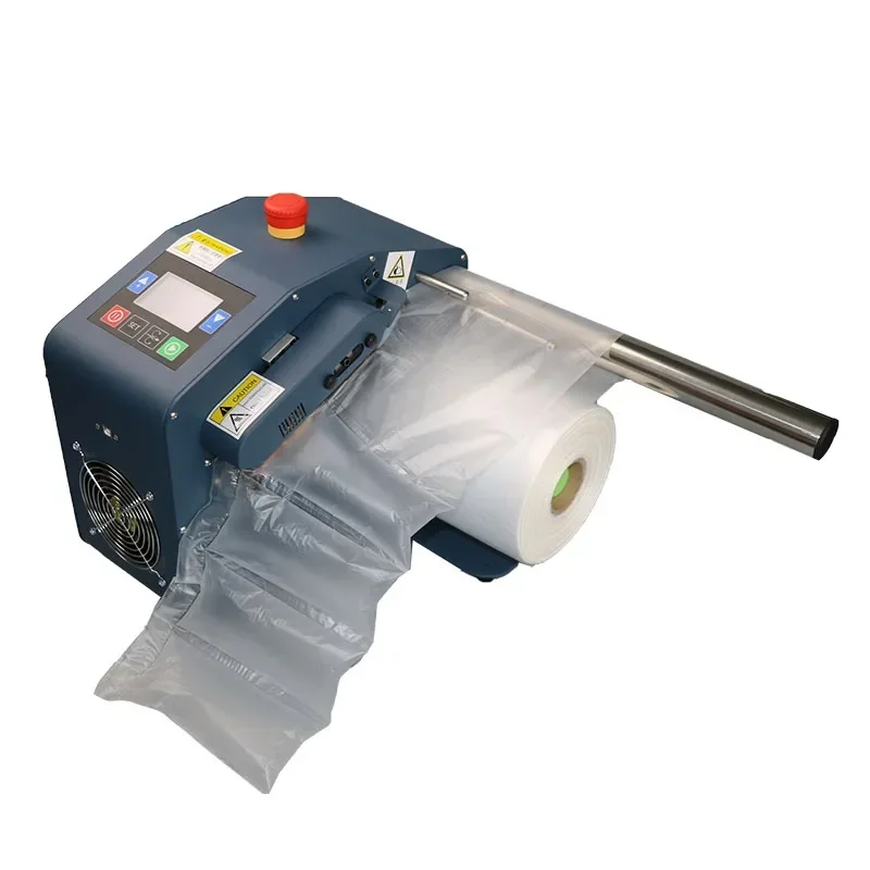 220v Electric Express Packaging Supplies Bubble Packaging Buffer Air Cushion Machine Shockproof Bubble Film Gourd Film Inflatabl