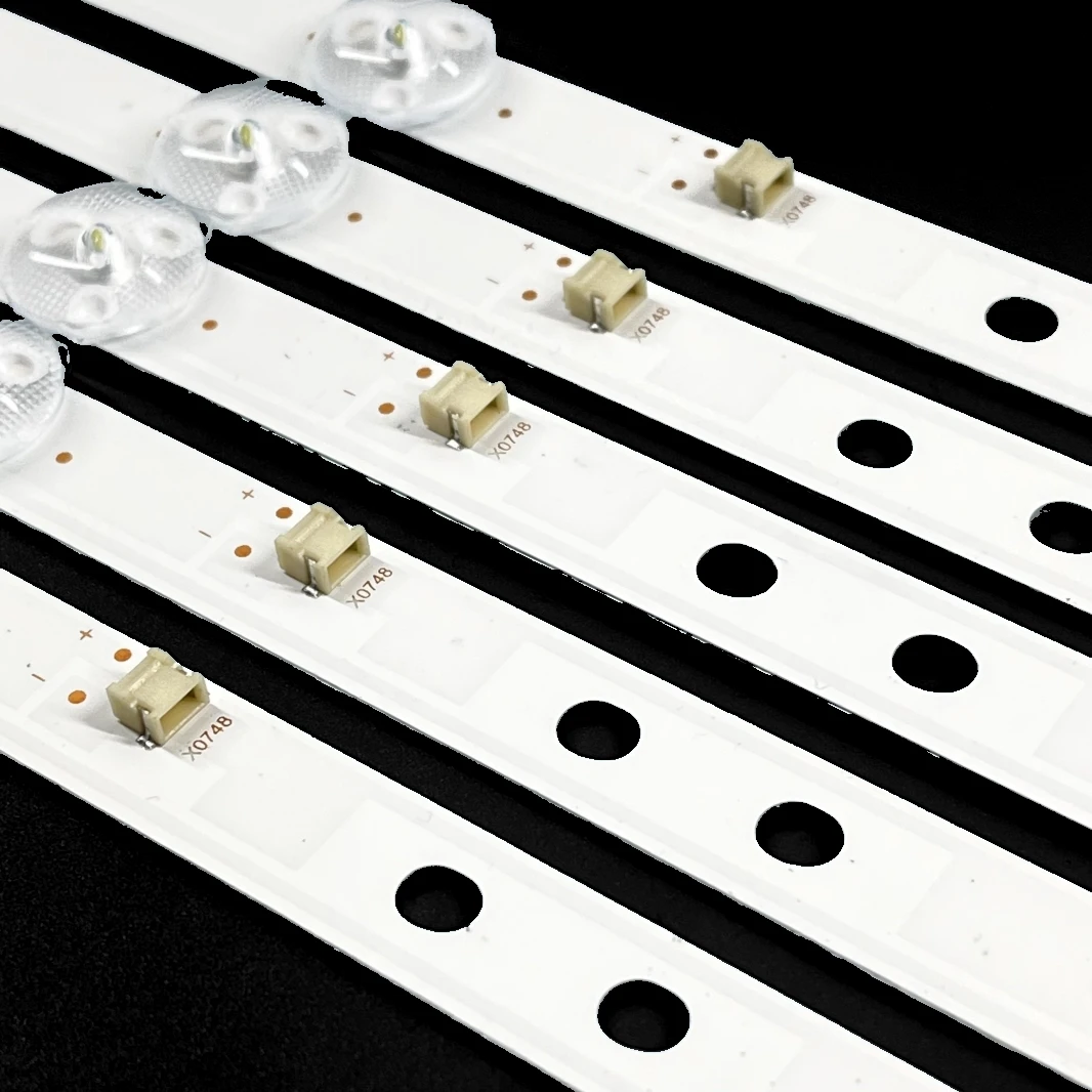 شريط إضاءة خلفي LED لتلفزيون JVC AOC BBK HISENSE TCL 55 بوصة 1080 مللي متر 6 فولت/LED