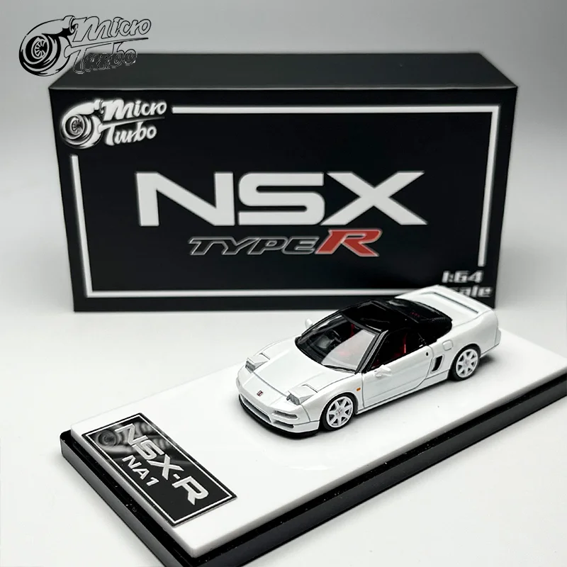 Mt 1:64 Honda Nsx 1ère génération Mk1 Na1 Type R Pop-Up lumière Simulation alliage Miniature moulé sous pression modèle de voiture personnalisé jouet pour enfants