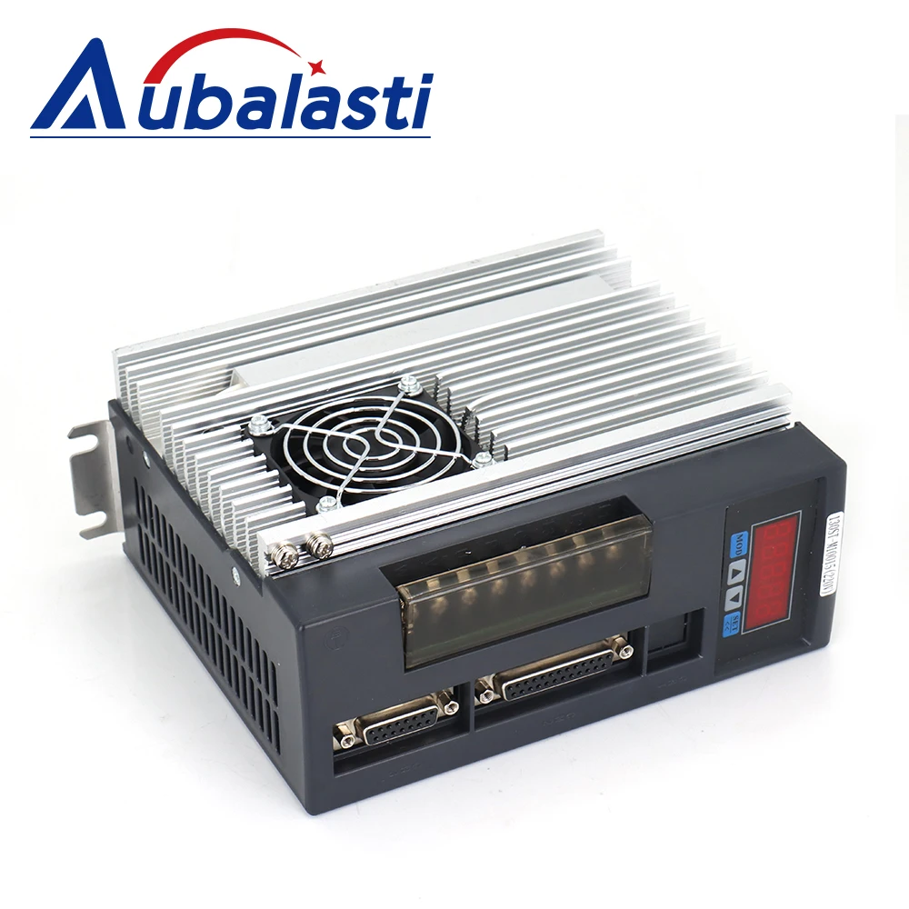 Aubalasti 1.5KW AC Servo Motor Kits 130ST-M10015 10N.m 220V 3000RPM Match Driver AASD-30A for CNC Engraver Machine