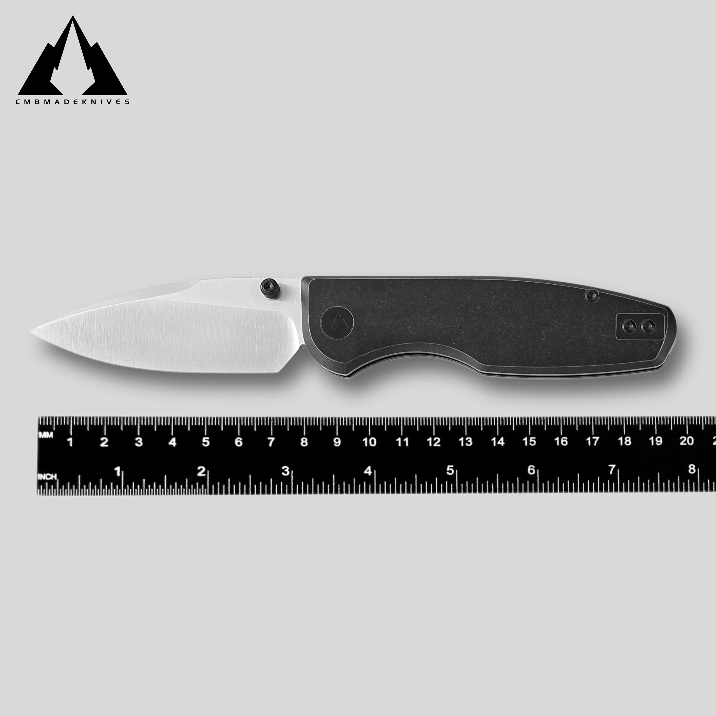 CMBMADEKNIVES Predator V4 Titanium Handle M390 Steel Camping Outdoor Pocket Folding Knife EDC CMB-20B