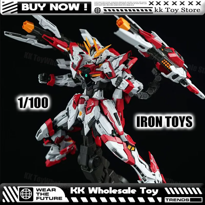 

В наличии IRON Toys MG 1/100 Star Eternal Сборка Модель Наборы Аниме Сплав Скелет Фигурка Робот Пластиковая Модель Подарки Игрушки