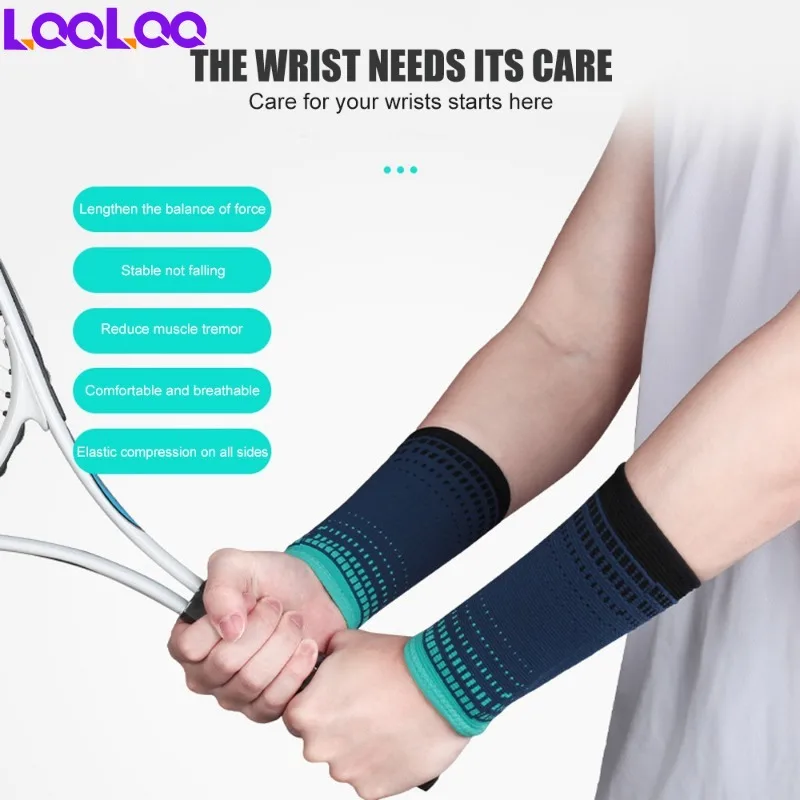 1Pair Wrist Brace Compression for Work Fitness Weightlifting Sprains,Carpal Tunnel Arthritis, Pain Relief, Adjustable Wristbands