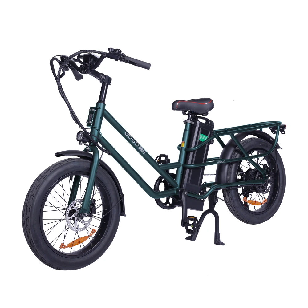 Vélo électrique pour adultes GOGOBEST GF200, moteur 500W, batterie 48V15.6Ah, vélo électrique avec pneus larges de 20 pouces
