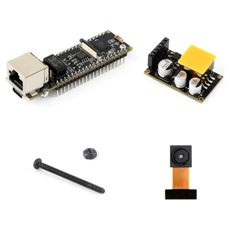 Super Sale ESP32-S3 ETH Development Board for PoE Module and Camera Module, Onboard TF Card Slot, Camera Interface