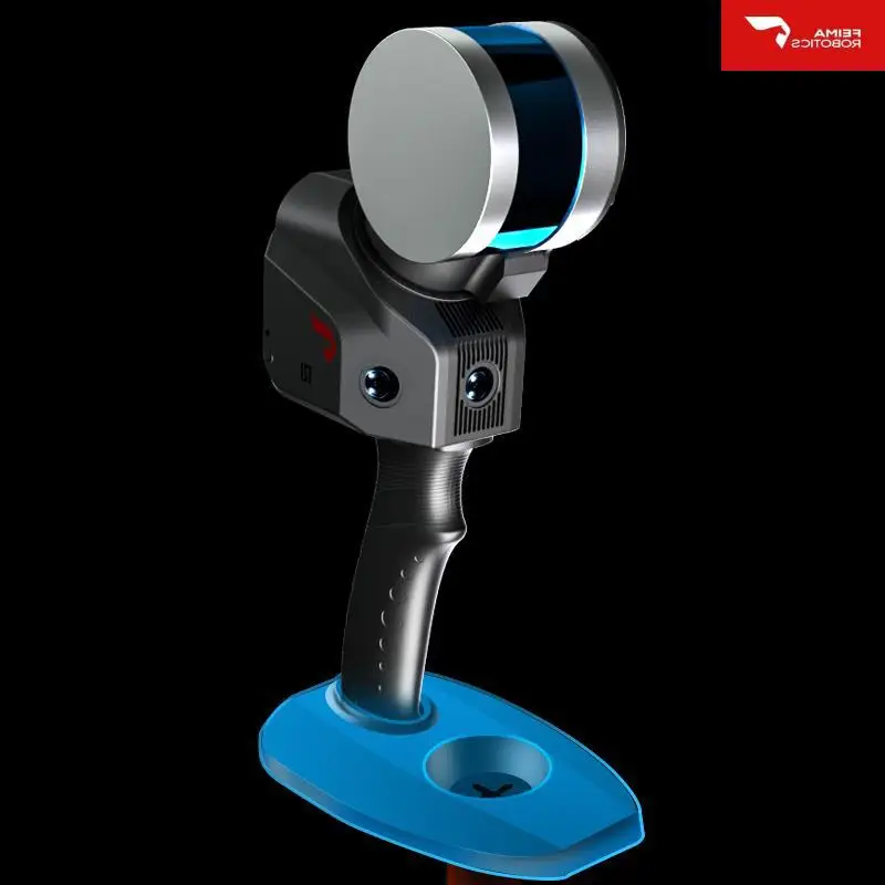 SLAM100 3D handheld lidar scanner point cloud building basement