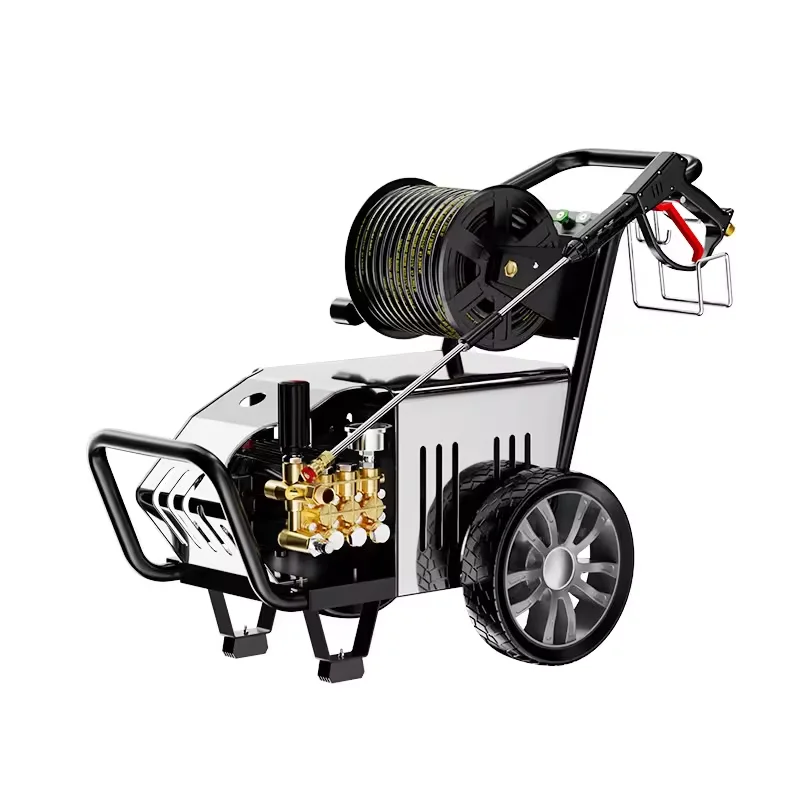 High Pressure Cleaner 300Bar/4350Psi 10Hp Heavy Duty Power Industrial 380V Electric High Pressure Washer Machine for Car Washing