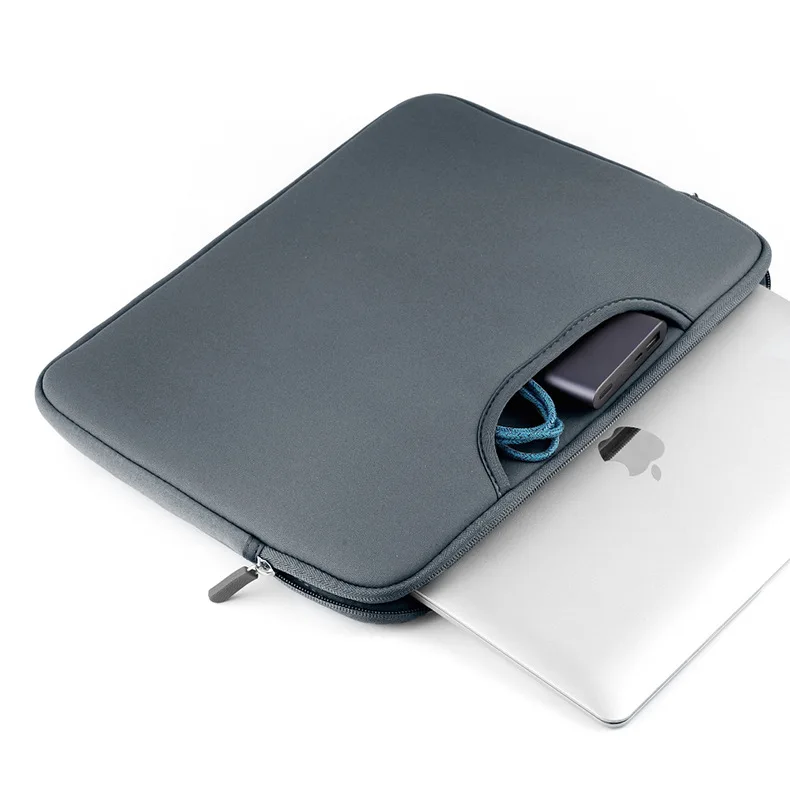 Leichte Laptop-Hülle aus Schaumstoff 11-15,6 Zoll Stoßfeste Tragetasche für Notebook und Tablet – Detail 9